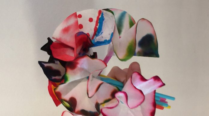 Blumenstrauss aus Filterpapier