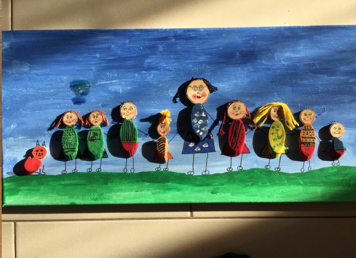 Familienbild ´basteln